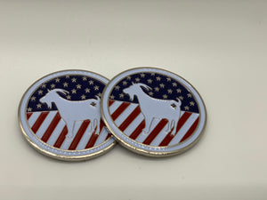 OneGoat Stars and Stripes Challenge Coin