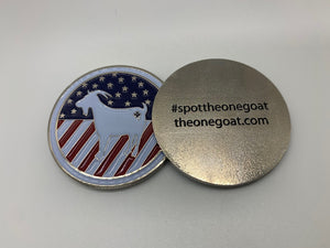 OneGoat Stars and Stripes Coin